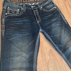 1 pair 38L Rock Revival Jeans